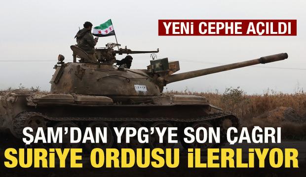 Suriye ordusundan YPG'ye son &ccedil;ağrı: Derhal yerine getirin!