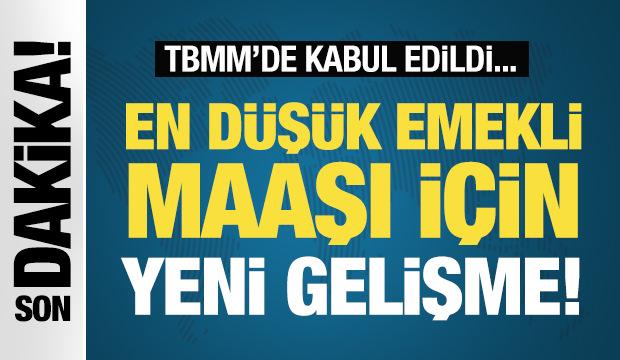 TBMM'de kabul edildi.... En d&uuml;ş&uuml;k emekli maaşı 20 bin TL oldu! 