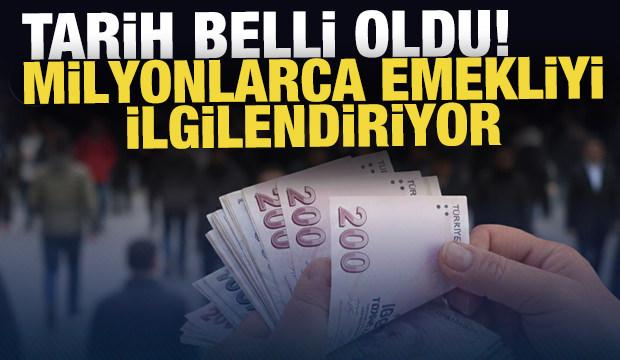 TBMM&rsquo;de kritik g&ouml;r&uuml;şme 15 Ocak&rsquo;ta! En d&uuml;ş&uuml;k emekli aylığı 20 bin TL oluyor