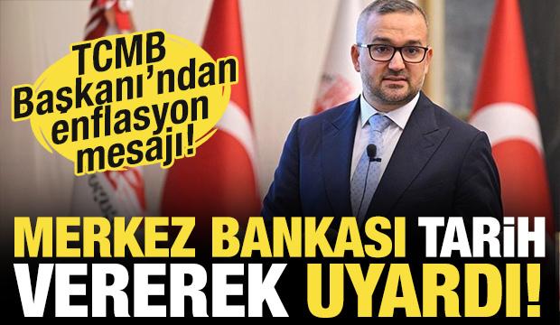 TCMB Başkanı Karahan'dan enflasyon mesajı: &Ouml;n&uuml;m&uuml;zdeki iki ay dalgalanma olabilir