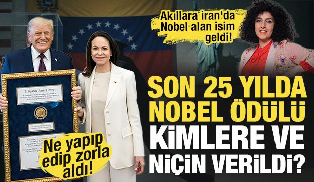 Trump ne yapıp edip zorla aldı! İşte son 25 yılda Nobel Barış &Ouml;d&uuml;l&uuml;'n&uuml; kazananlar...