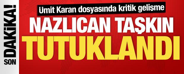 &Uuml;nl&uuml;lere uyuşturucu soruşturması: Adliyede fenalaşan Nazlıcan Taşkın tutuklandı