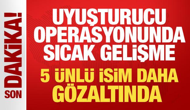 Uyuşturucu operasyonunda yeni gelişme: &Uuml;mit Karan dahil 23 ş&uuml;pheli adliyeye sevk edildi