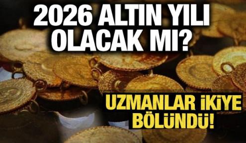 Uzmanlar gram altın i&ccedil;in ikiye b&ouml;l&uuml;nd&uuml;: 2026 altın yılı mı olacak?