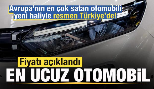 Yeni Dacia Sandero T&uuml;rkiye'de satışa sunuldu! En ucuz otomobil oldu! İşte fiyatı