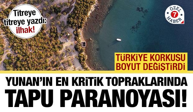 Yunan'daki T&uuml;rkiye korkusunda yeni perde: 'Topraklarımızı alıyorlar, ilhak edebilirler!'