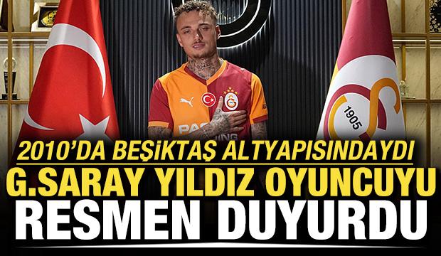 2010'da Beşiktaş altyapısındaydı! Galatasaray yeni transferini duyurdu