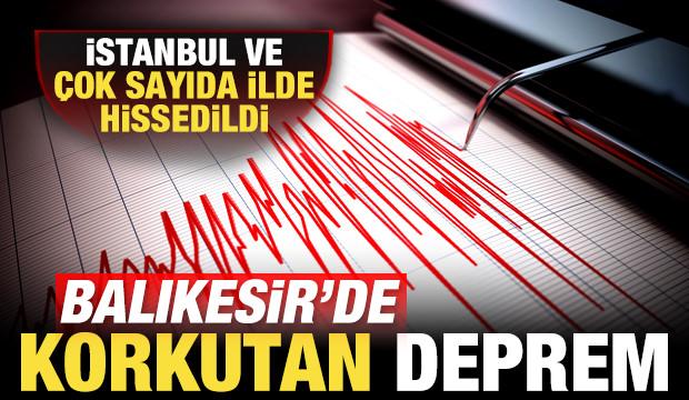 Balıkesir'de, İstanbul'da da hissedilen 5,1 b&uuml;y&uuml;kl&uuml;ğ&uuml;nde deprem meydana geldi
