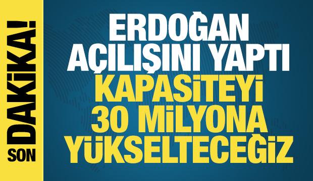 Başkan Erdoğan, Esenboğa Havalimanı'nın 3'&uuml;nc&uuml; pisti ve yeni kulesini a&ccedil;tı