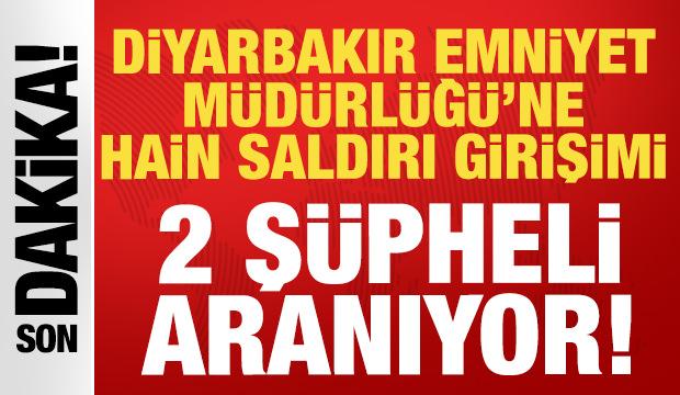 Diyarbakır İl Emniyet M&uuml;d&uuml;rl&uuml;ğ&uuml;'ne al&ccedil;ak saldırı: Valilikten a&ccedil;ıklama