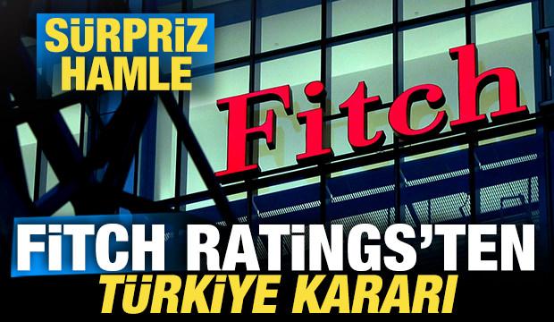 Fitch Ratings, T&uuml;rkiye'nin kredi notu g&ouml;r&uuml;n&uuml;m&uuml;n&uuml; pozitife y&uuml;kseltti