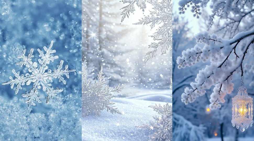 G&ouml;klerden yery&uuml;z&uuml;ne eşsiz mucize: Kar tanelerinin sırrı!