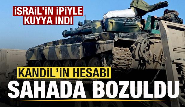 İsrail&rsquo;in ipiyle kuyuya inen Kandil&rsquo;in hesabı sahada bozuldu!