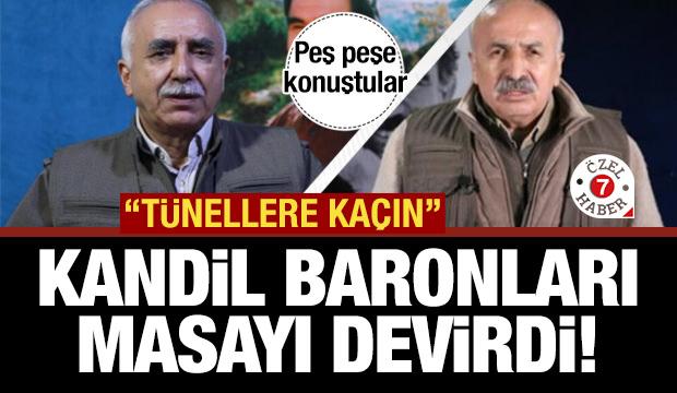 Kandil baronları Suriye'de masayı devirdi! Peş peşe a&ccedil;ıklamalar... 'T&uuml;nellere saklanın'