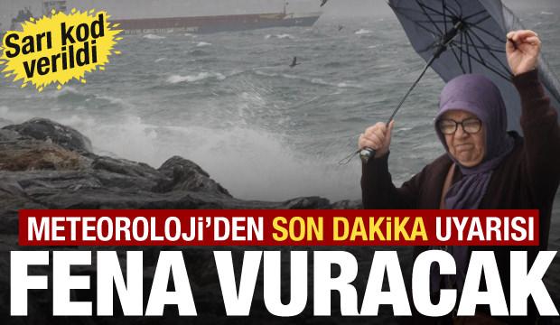 Meteoroloji yeni haritayı yayımladı: Fırtına ve sağanak vuracak! 3 ilde alarm verildi