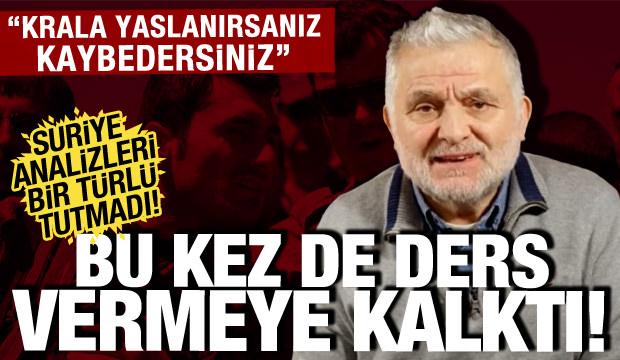 Muhalif gazeteci Ruşen &Ccedil;akır Suriye'ye ders vermeye kalktı: ABD'ye sırtınızı yaslarsanız..