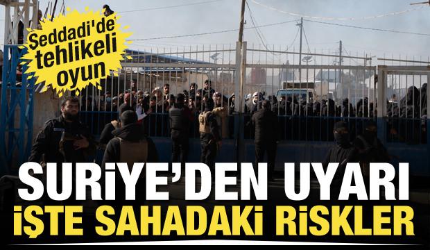 Şeddadi'de tehlikeli oyun! Suriyeli yetkiliden YPG/SDG uyarısı