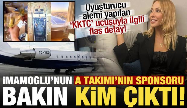 İmamoğlu'nun A Takımı'nın sponsoru bakın kim &ccedil;ıktı! KKTC u&ccedil;uşuyla ilgili flaş detay...