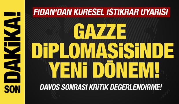 Son dakika... Hakan Fidan'dan Barış Kurulu a&ccedil;ıklaması! Gazze diplomasisinde yeni d&ouml;nem!