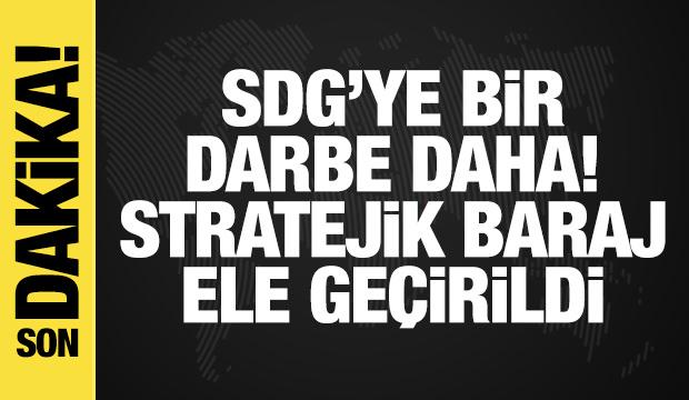 Suriye ordusundan SDG'ye bir darbe daha! Tişrin Barajı kurtarıldı