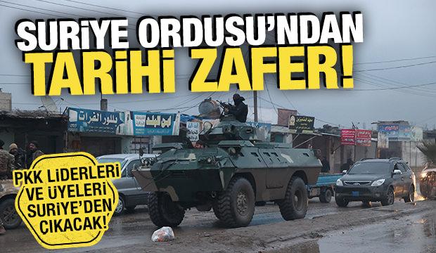 Suriye'de ateşkes anlaşması! İşte b&ouml;lgeden gelen son bilgiler...