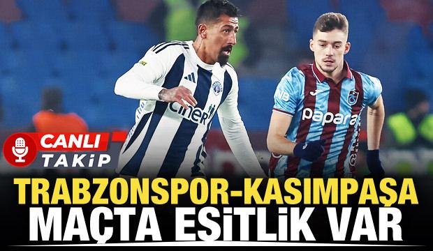 Trabzonspor-Kasımpaşa! CANLI