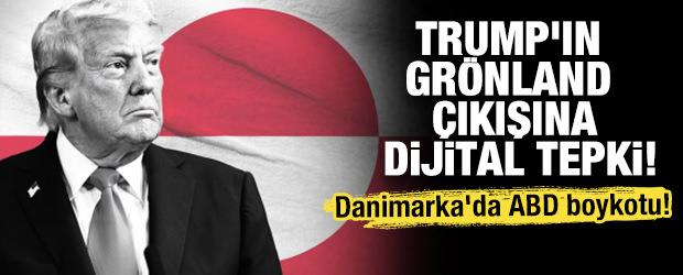 Trump'ın Gr&ouml;nland &ccedil;ıkışına dijital tepki: Danimarka'da ABD boykotu!