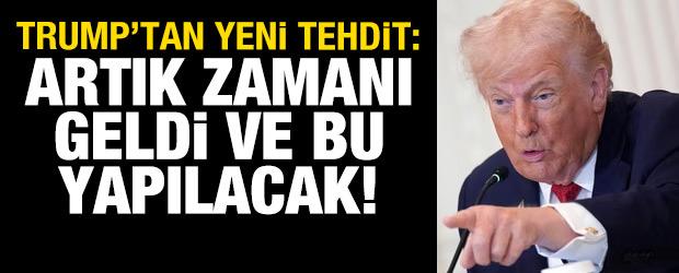 Trump'tan Gr&ouml;nland tehdidi: Artık zamanı geldi ve bu yapılacak