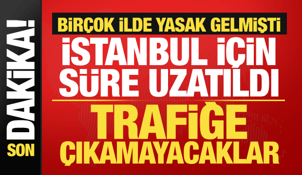 Valilikler peş peşe a&ccedil;ıkladı! Motosiklet, skuter ve motokuryerlerin trafiğe &ccedil;ıkması yasak