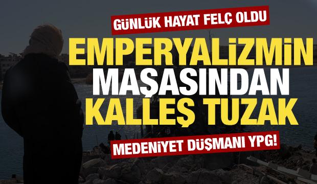 YPG'li ter&ouml;ristlerin ka&ccedil;arken k&ouml;pr&uuml;y&uuml; havaya u&ccedil;urması g&uuml;nl&uuml;k yaşamı fel&ccedil; etti