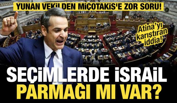  Yunanistan'da se&ccedil;im manip&uuml;lasyonu iddiası: İsrail iktidara destek mi verdi?