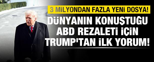 ABD Başkanı Trump, Epstein belgelerinin kendisini su&ccedil;lamadığını aksine akladığını savundu
