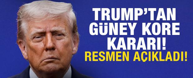ABD Başkanı Trump, G&uuml;ney Kore'ye y&ouml;nelik tarifeleri artırdı