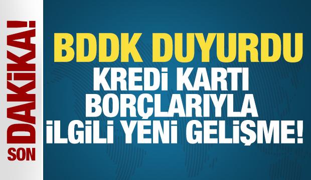 BDDK duyurdu! Kredi kartı bor&ccedil;larına yapılandırma imkanı