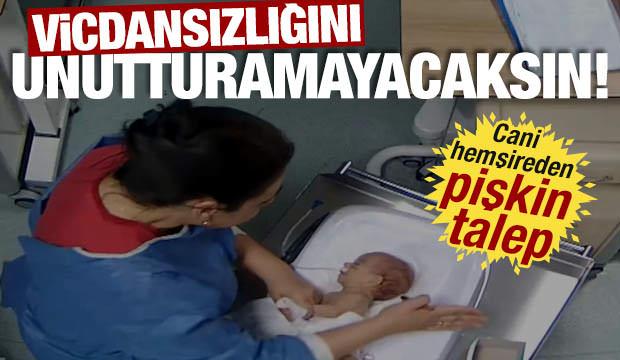 Bebeğe şiddet uygulayan hemşireye mahkemeden tokat gibi cevap
