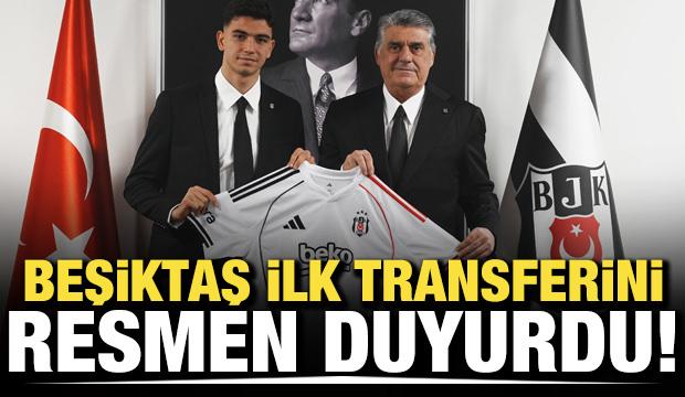 Beşiktaş ilk transferini resmen duyurdu