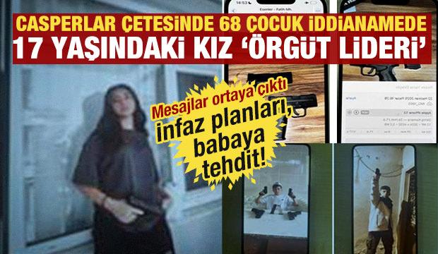 'Casperlar &ccedil;etesi' kız &ccedil;ocuklarını bile kullanmış! 17 yaşındaki kız '&ouml;rg&uuml;t lideri'!
