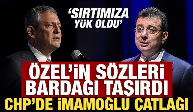 CHP tabanında Ekrem İmamoğlu bıkkınlığı: Sırtımıza y&uuml;k oldu!