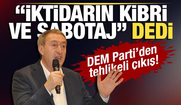 DEM'in nifak dili hortladı! Tuncer Bakırhan: İktidarın kibri ve sabotaj