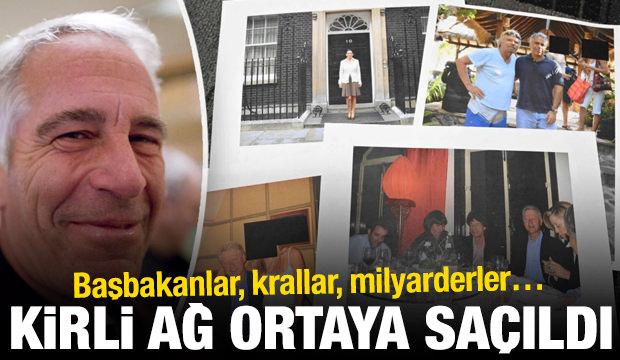 Epstein dosyaları patladı: Kirli ağ ortaya sa&ccedil;ıldı! Başbakanlar, krallar, milyarderler&hellip;