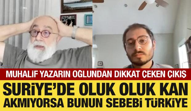 Ermeni yazarın oğlundan Suriye &ccedil;ıkışı: Oluk oluk kan akmıyorsa bunun sebebi T&uuml;rkiye