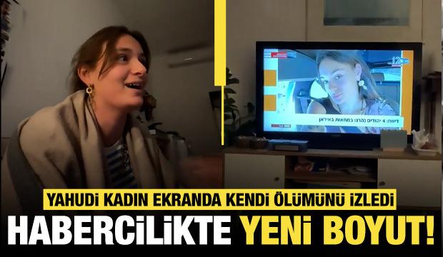 İsrail TV kanalı yaşayan İsrailli kadını İran'da &ouml;len protestocu olarak sundu