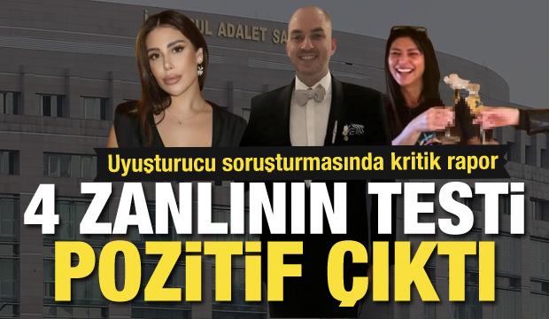 İstanbul'daki uyuşturucu soruşturmasında yeni gelişme! İşte testi pozitif &ccedil;ıkan o isimler