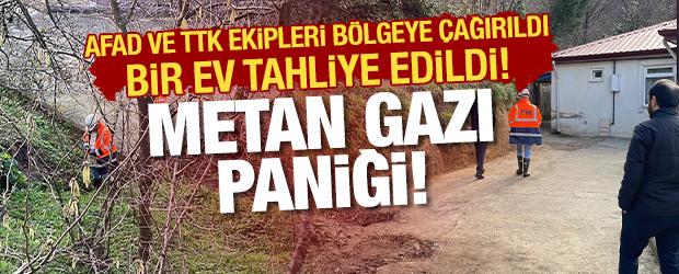 Metan gazı paniği: AFAD ekipleri &ccedil;ağırıldı, bir ev tahliye edildi!