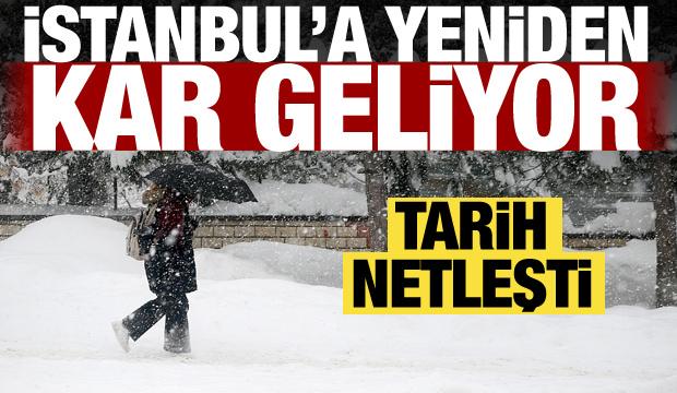 İstanbul'a yeniden kar geliyor! Meteoroloji uzmanı net tarih verdi