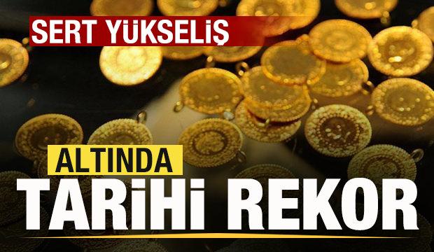 Son dakika: Altın haftaya tarihi rekorla başladı! Sert y&uuml;kseliş