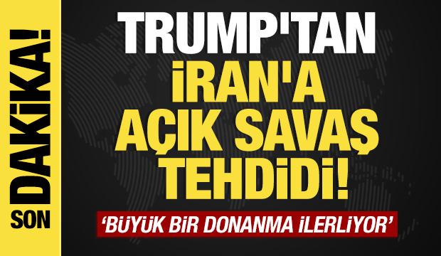 Son dakika....Trump İran'ı tehdit etti: 'Zaman daralıyor!'