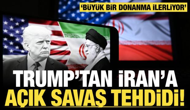 Son dakika....Trump İran'ı tehdit etti: 'Zaman daralıyor!'