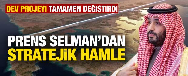 Suudi Arabistan'ın dev NEOM projesinde stratejik hamle! Prens Selman duyurdu