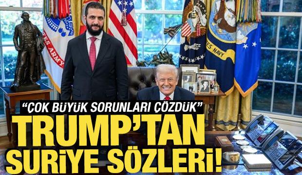 Trump'tan Suriye a&ccedil;ıklaması! '&Ccedil;ok b&uuml;y&uuml;k bir problemi &ccedil;&ouml;zd&uuml;k'